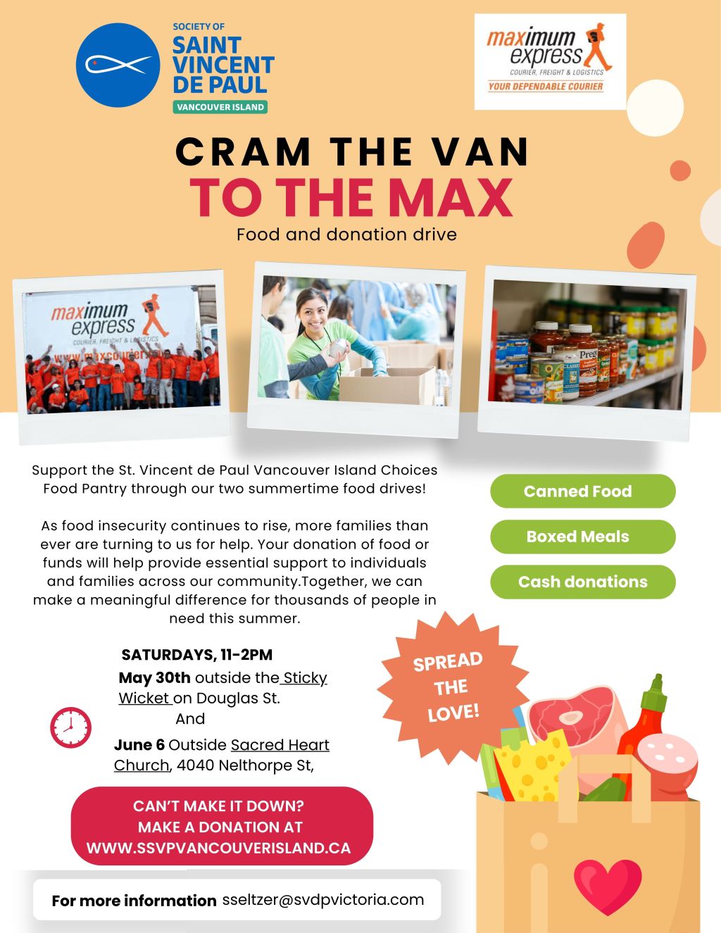 Cram the Van to the MAX